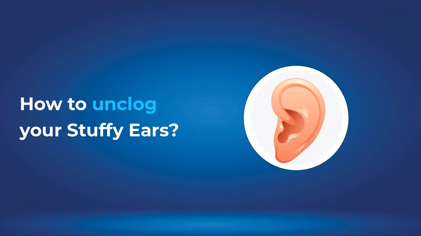how to unclog ears