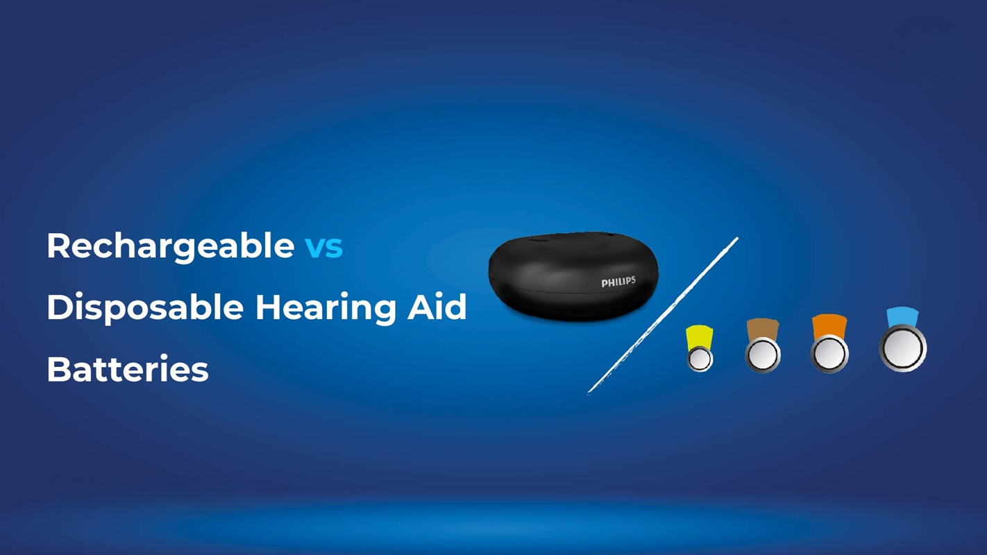 Rechargeable vs. Disposable Hearing Aid Batteries