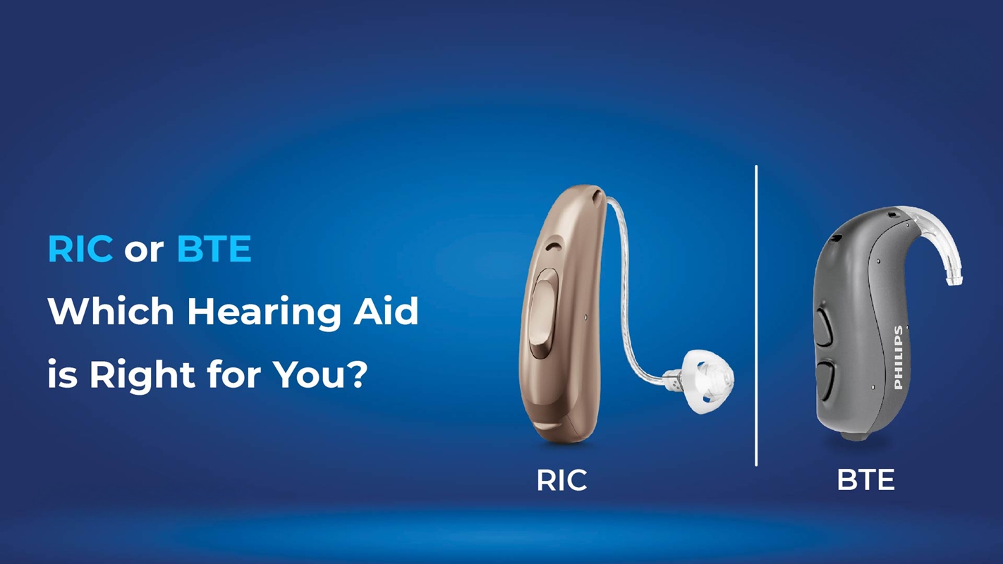 RIC vs. BTE Hearing Aids: Which is Right for You