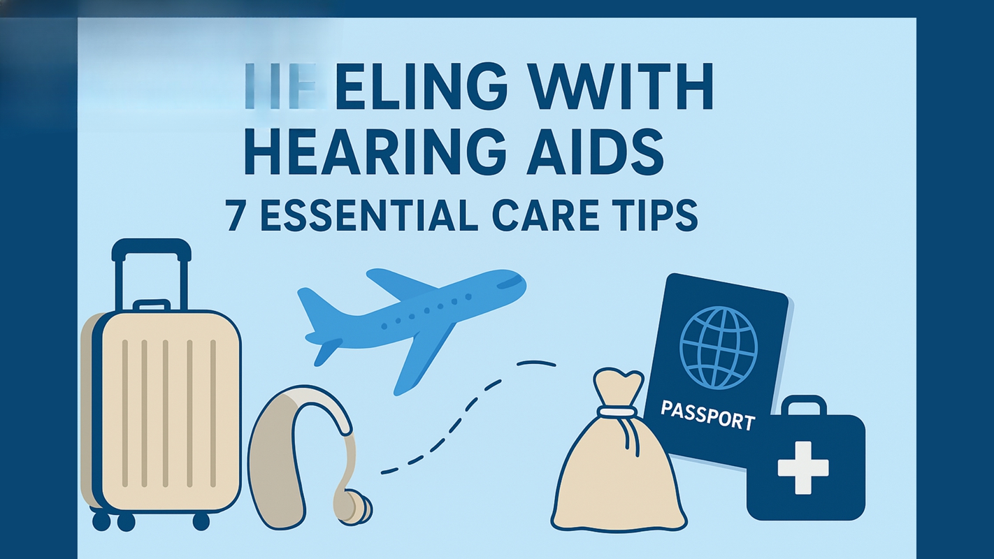 Traveling with Hearing Aids – 7 Essential Care Tips