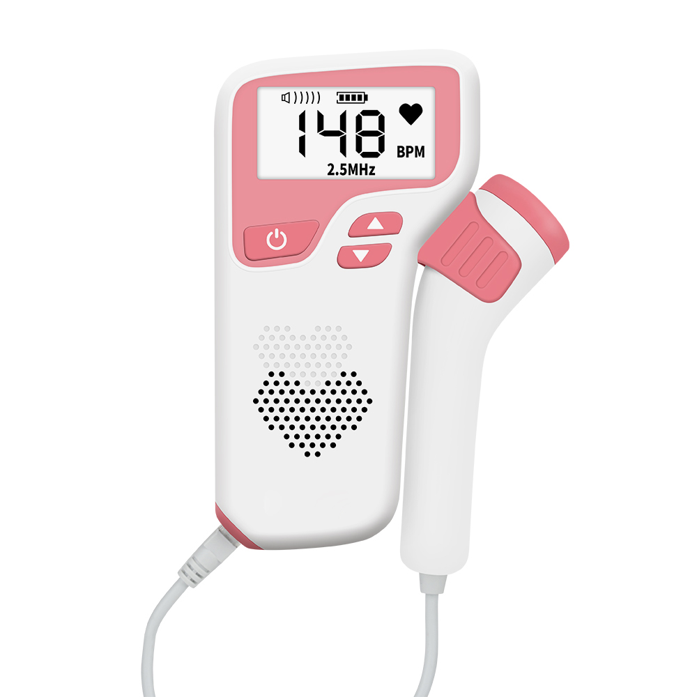 2.5 MHz Digital Portable Pocket Fetal Doppler Prenatal Heart Baby Heart Monitor