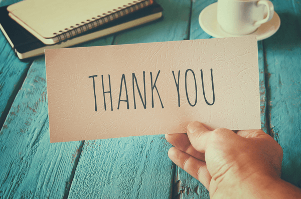 A Message of Gratitude for 20,000 Customers