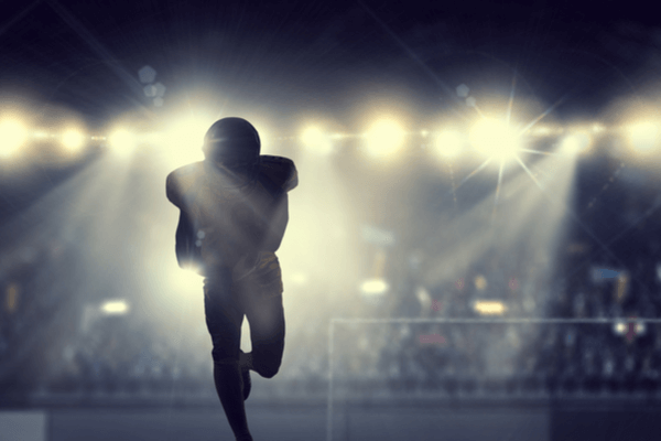 football player hearing aid